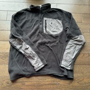 North face 3/4 zip sweatshirt
